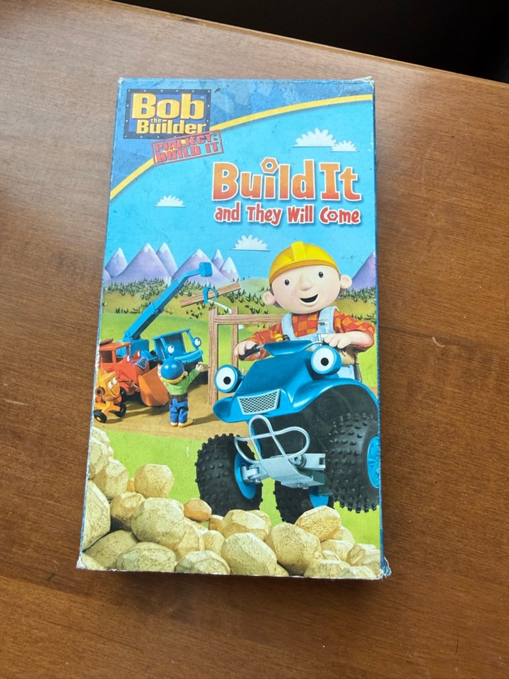 Vintage 2005 Bob the Builder Build It and They Will Come VHS-Tested-Works-RARE